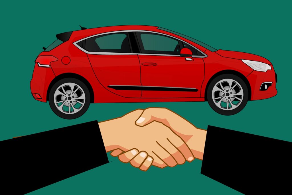 selling car privately in Texas